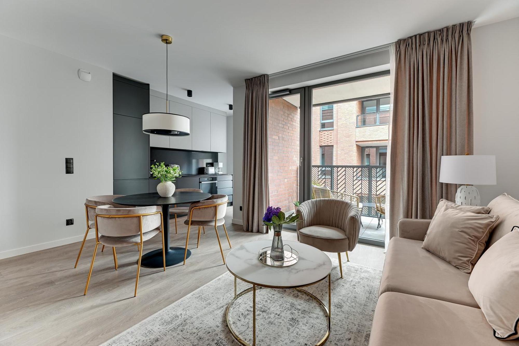 Scala City Center Magic Apartments With Parking By Lion Apartments Danzig Exterior foto